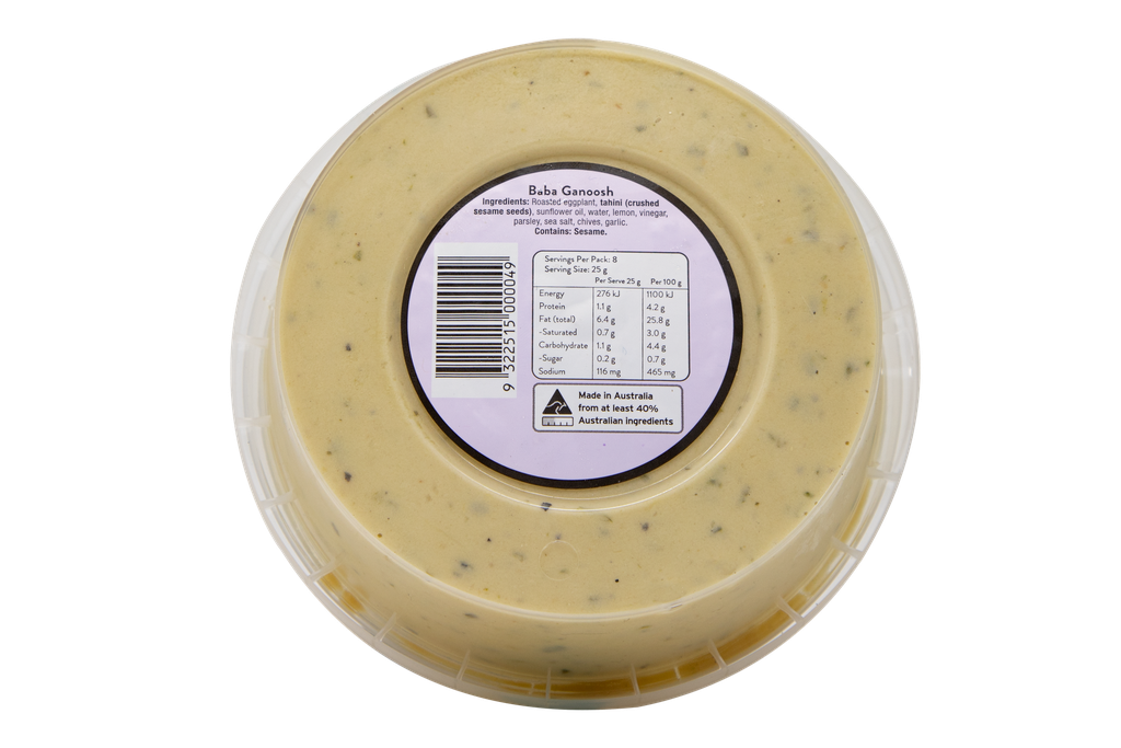 22549 Fifya Baba Ganoosh Gf Df 200G-BACK.webp
