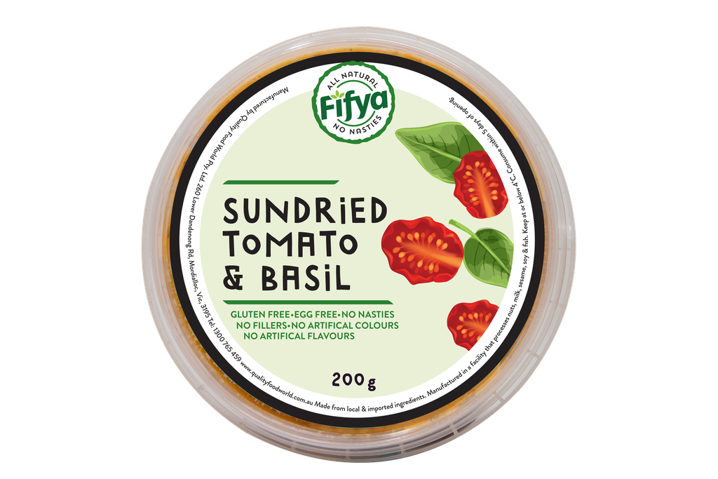 225162 Fifya  Sundried Tomato & Basil Dip  Gf 200G-TOP (NL).webp