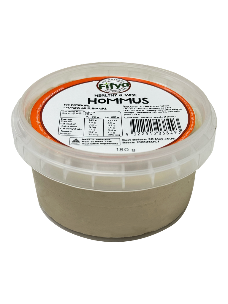 1808493 Fifya H&W Hommus 180g-Angle.webp