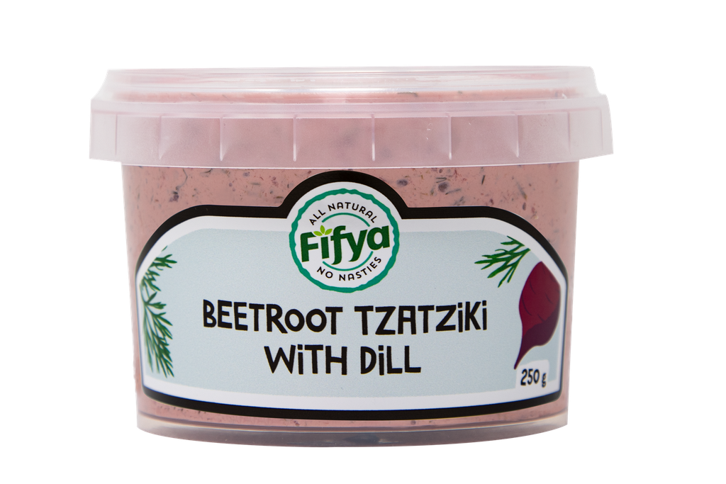 2508907 Fifya  Beetroot Tzatziki With Fresh Dill Dip Gf 250G (NL).webp