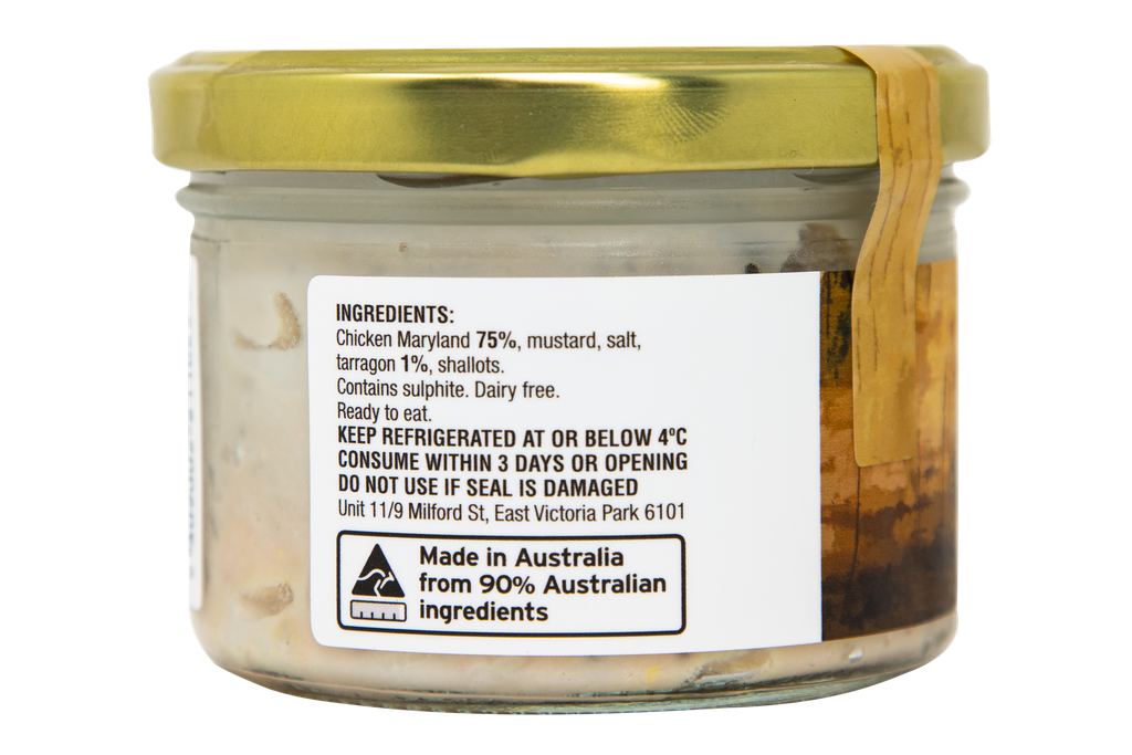 1501065 Latelier Chicken tarragon Rillettes 150g-BACK 1.webp