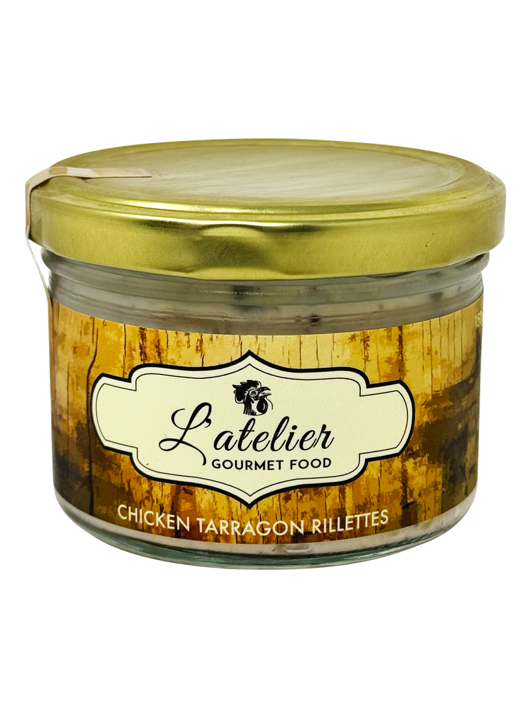 1501065 Latelier Chicken tarragon Rillettes 150g-ANGLE.webp