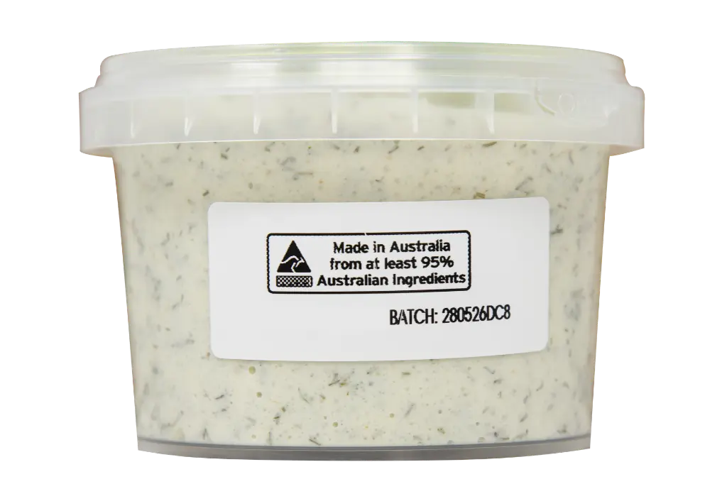 SD6156 Dill, Cucumber & Garlic dip 250g (Back).webp