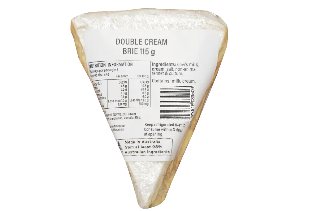 CB Double cream Brie Cheese rw-Back.webp