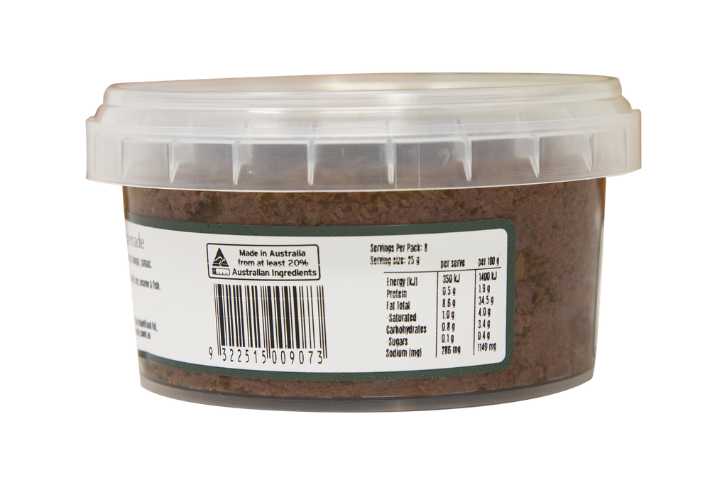 200073 OB Gourmet French Tapenade 200g-BACK.webp