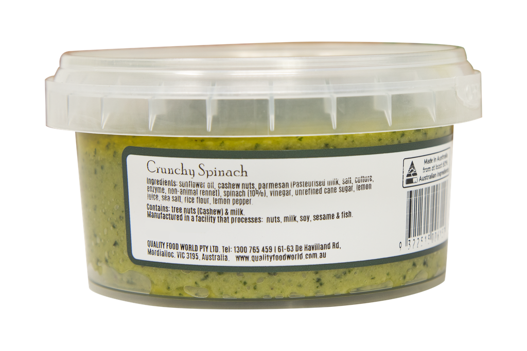 200157 OB Crunchy Spinach 200g-BACK 2.webp