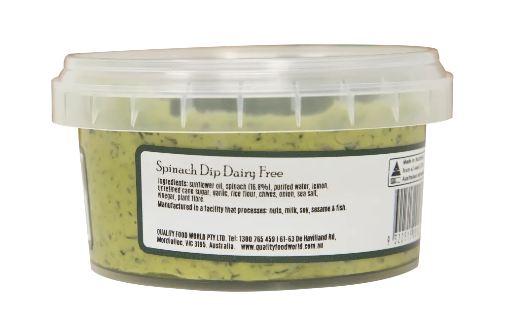 200822 OB Spinach dip 200g-Back 2.webp