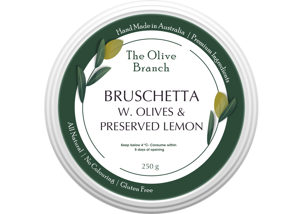 2506781 OB Bruschetta w. Olives & Preserved Lemon 200g-TOP.webp