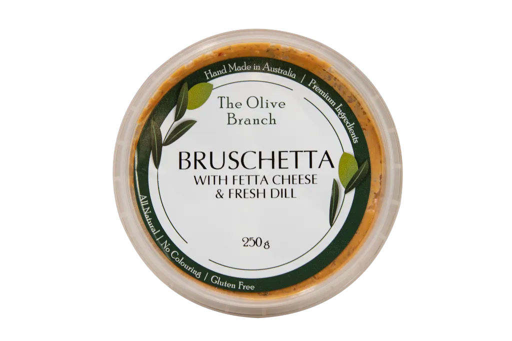 2506804 Olive Branch Bruschetta With Fetta Cheese & Fresh Dill 250g-Top.webp