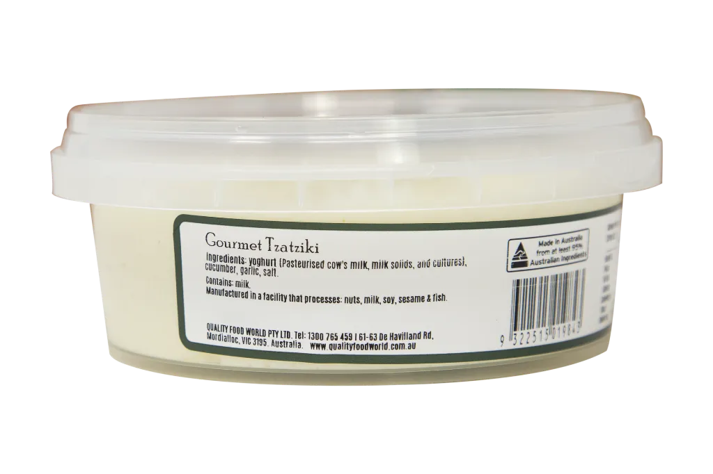 2509843 OB Gourmet Tzatziki 250g-BACK 2.webp