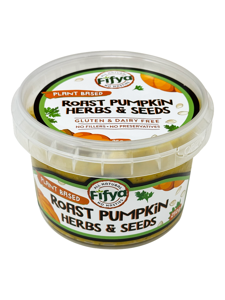 2505240 Fifya PB Roast Pumpkin & herbs 250g-Angle.webp