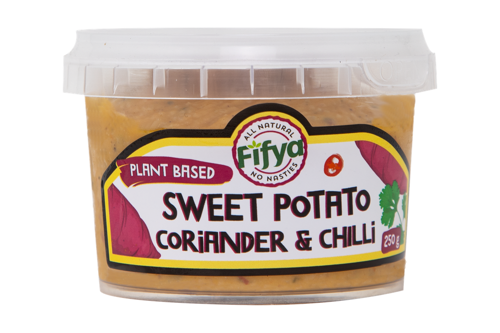 2505233 Fifya Plant Based Roasted Sweet Potato,Coriander & Sweet Chilli Gf Df 250G.webp