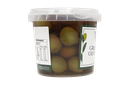 2507214 OB Green Sicilian olives in brine 335g-SIDE.webp