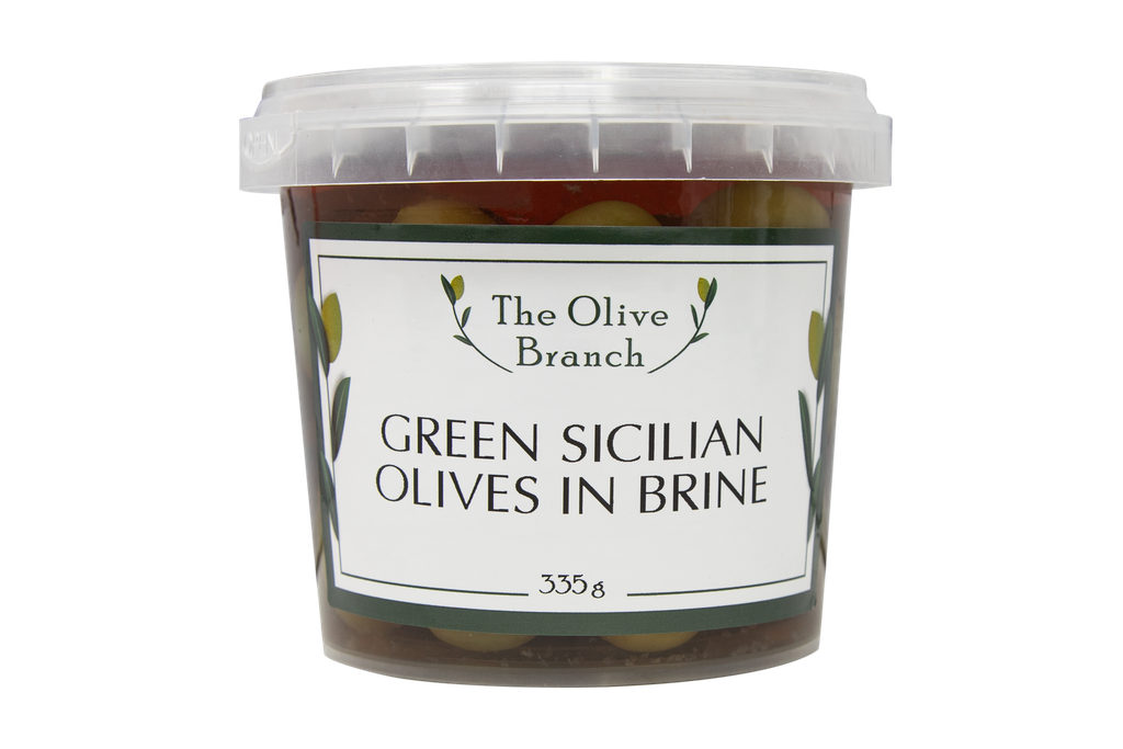 2507214 OB Green Sicilian olives in brine 335g.webp