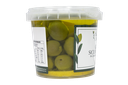 335427 OB Green Sicilian Olives in lemon & Oil 335g-SIDE.webp