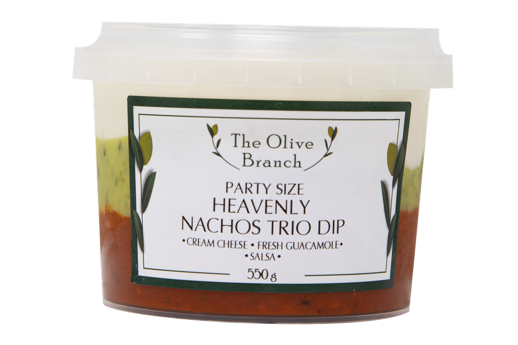 OB Heavenly Nachos Trio Dip Party Size  550G