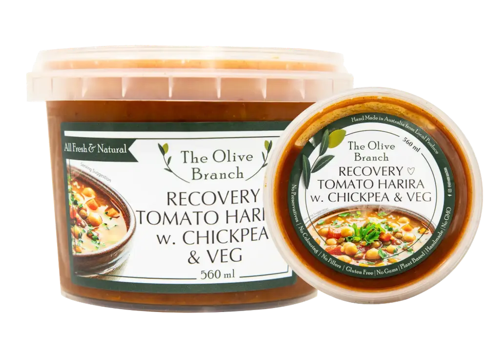 OB Recovery Tomato Harira w. Chickpea & Veg Soup 560Ml