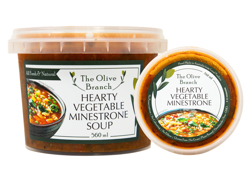 OB PB Hearty Vegetable & Minestrone Soup 560 mL