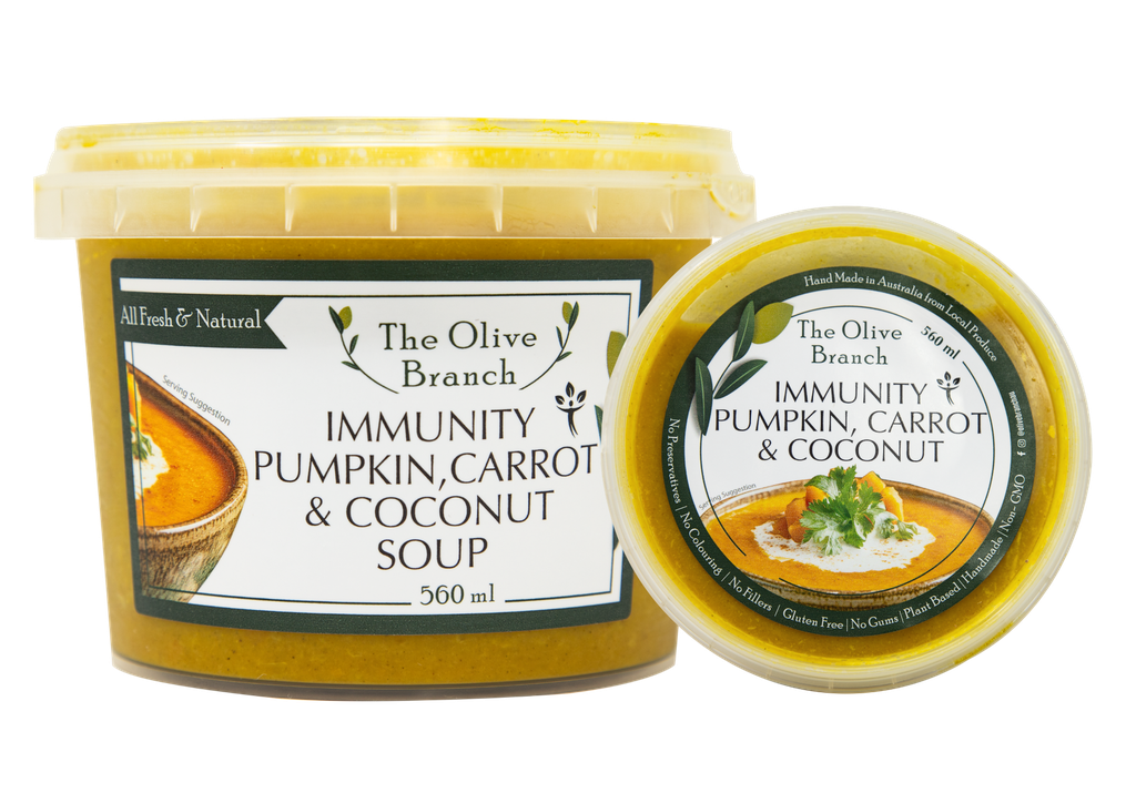 OB Immunity Pumpkin, Carrot & Coconut Soup  560mL