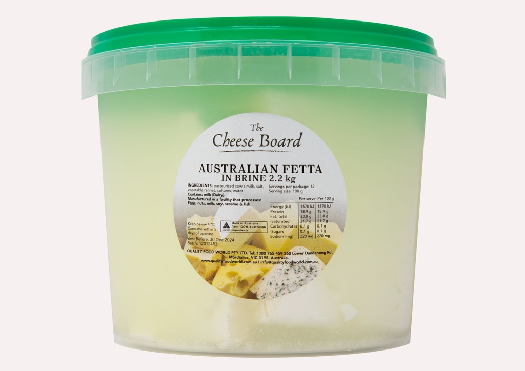 CB Australian Fetta 2.2Kg