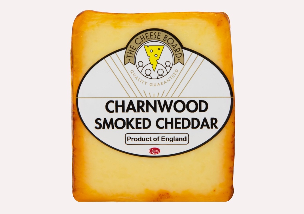 CB Charnwood Smoked Cheddar Rw Pcs (Ctn-8)