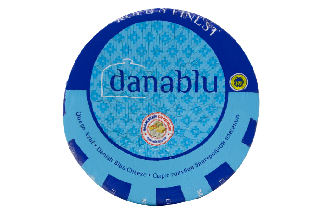 CB Danish Blue Cheese Wheel Pkg