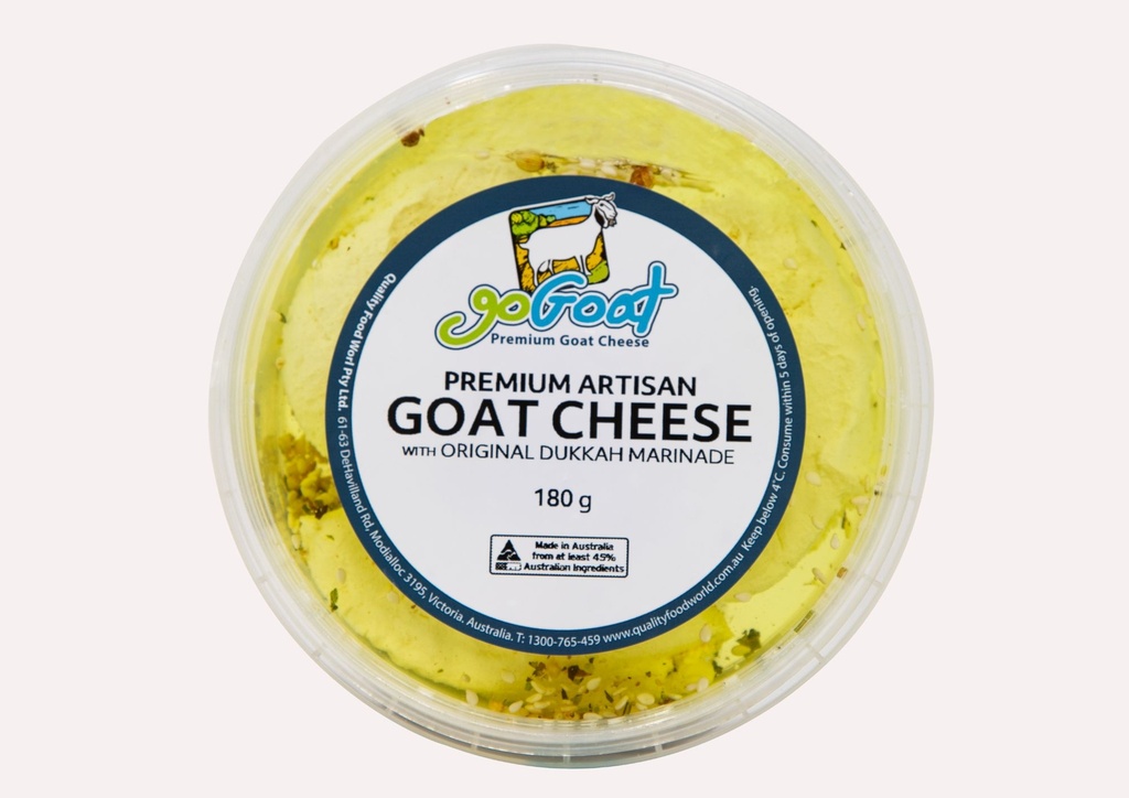 GG Artisan Goat Cheese Marinated w. Rustic Dukkah 180G
