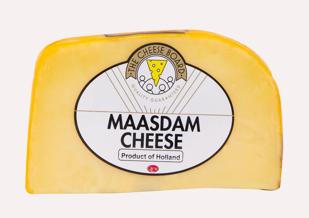 CB Maasdam Cheese Rw Pcs (Ctn-8)