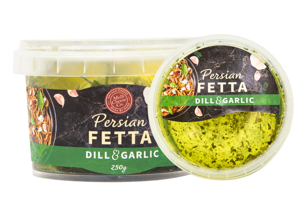 MCC Persian Fetta With Dill & Garlic 250G