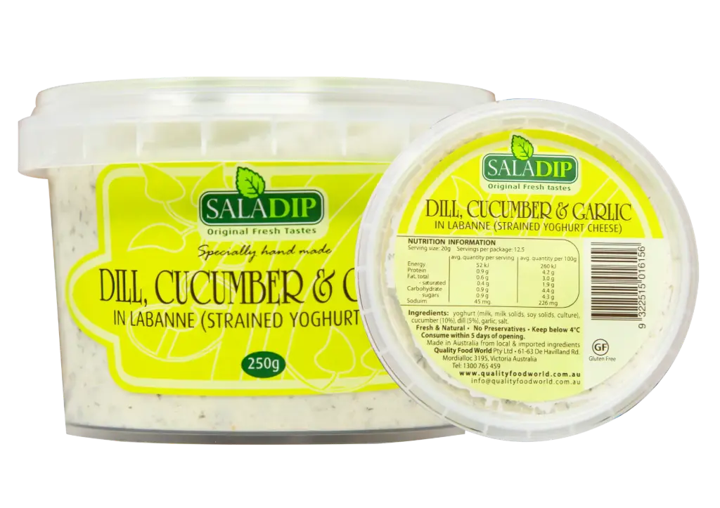SALADIP Dill Cucumber & Garlic