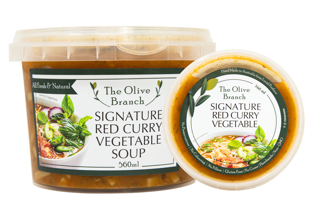 OB Signature Red Curry Vegetable Soup 560Ml