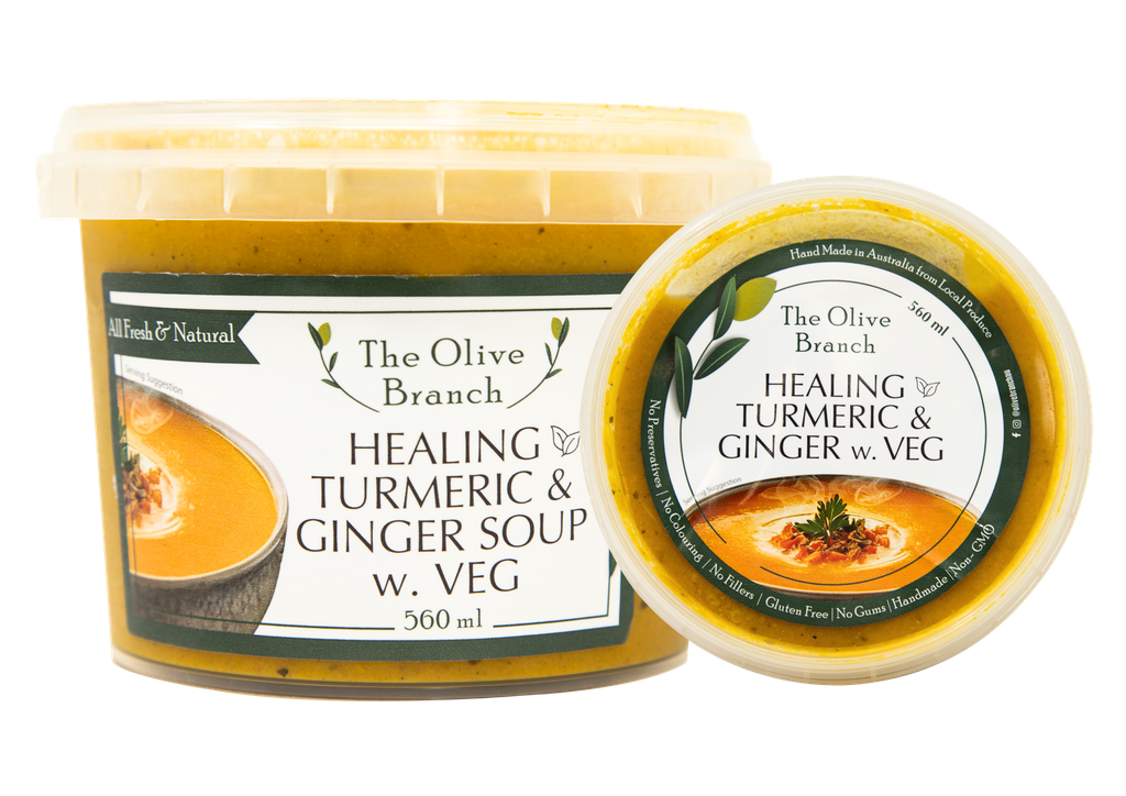 OB Healing Turmeric & Ginger Soup w. Veg 560 Ml