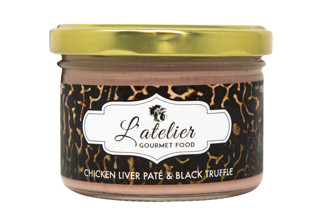 Latelier Chicken Liver Pate & Black truffle 150g