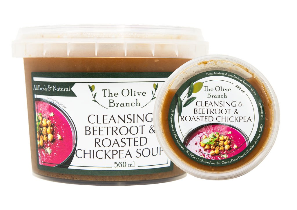OB Cleansing Beetroot & Roasted Chickpea Soup 560 mL