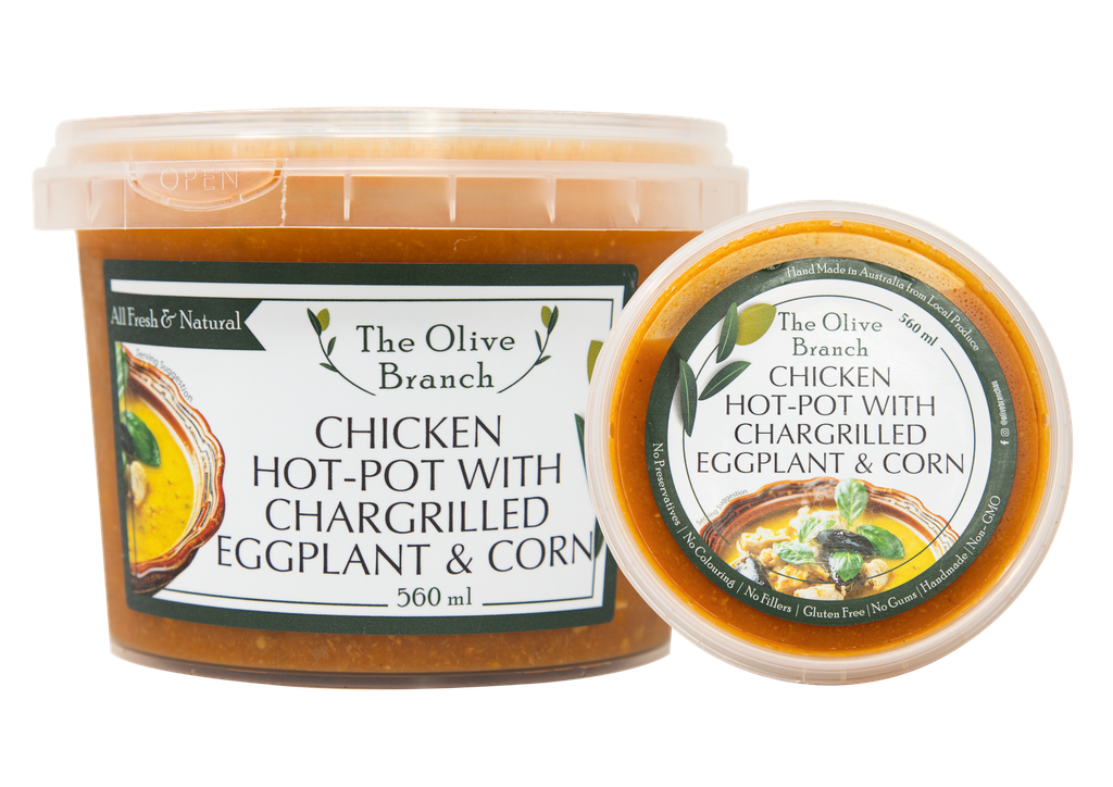 OB Chicken Hot-Pot with Chargrilled Eggplant & Corn Soup 560 mL 