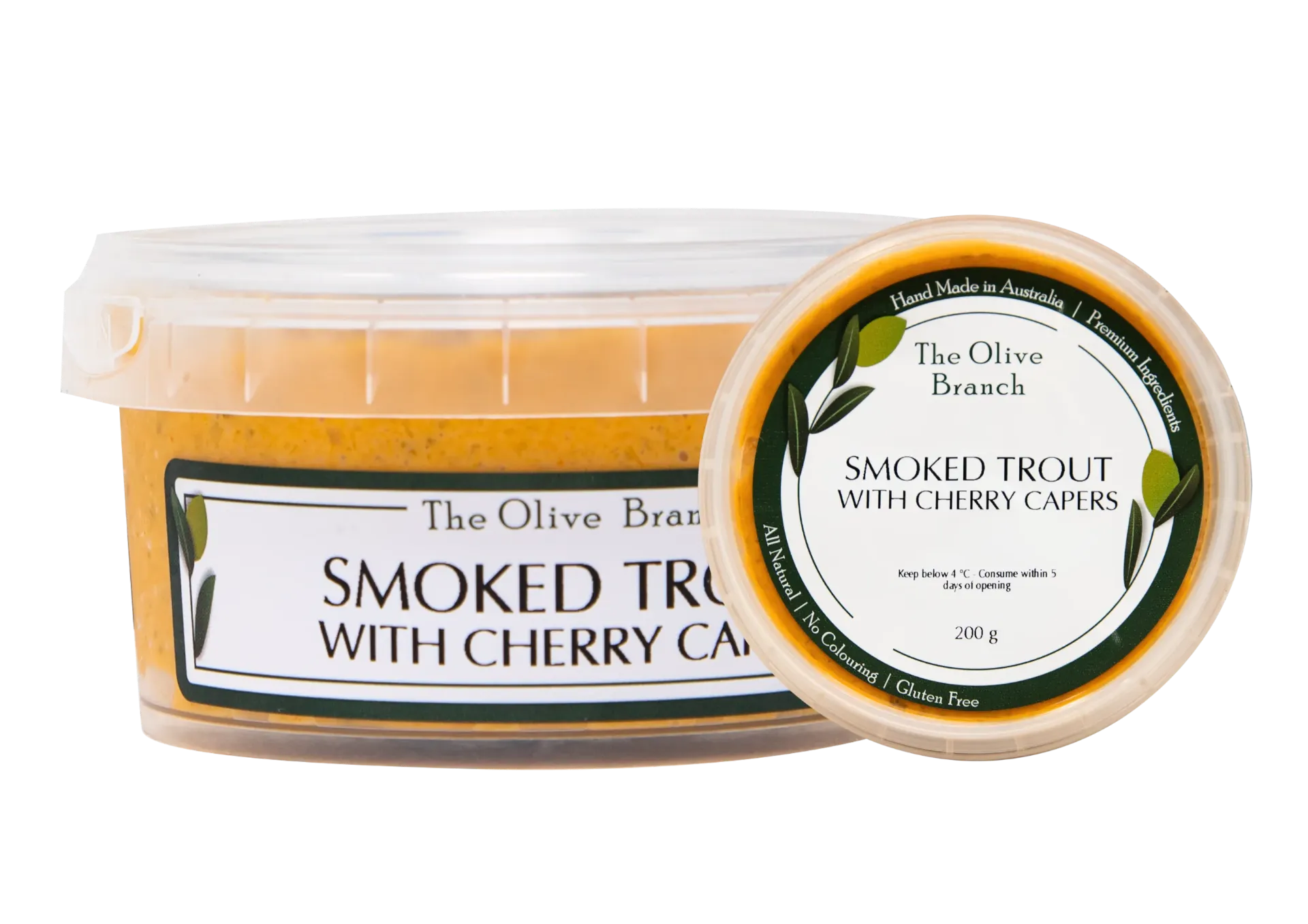 OB Smoked Trout With Cherry Capers  200G