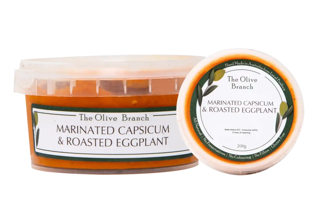 OB Marinated Capsicum & Roasted Eggplant  200G