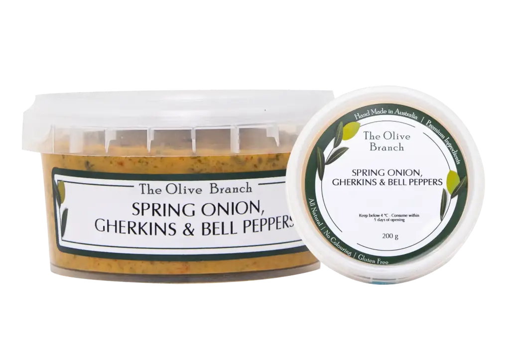 OB Spring Onion, Gherkins & Bell Peppers  200G
