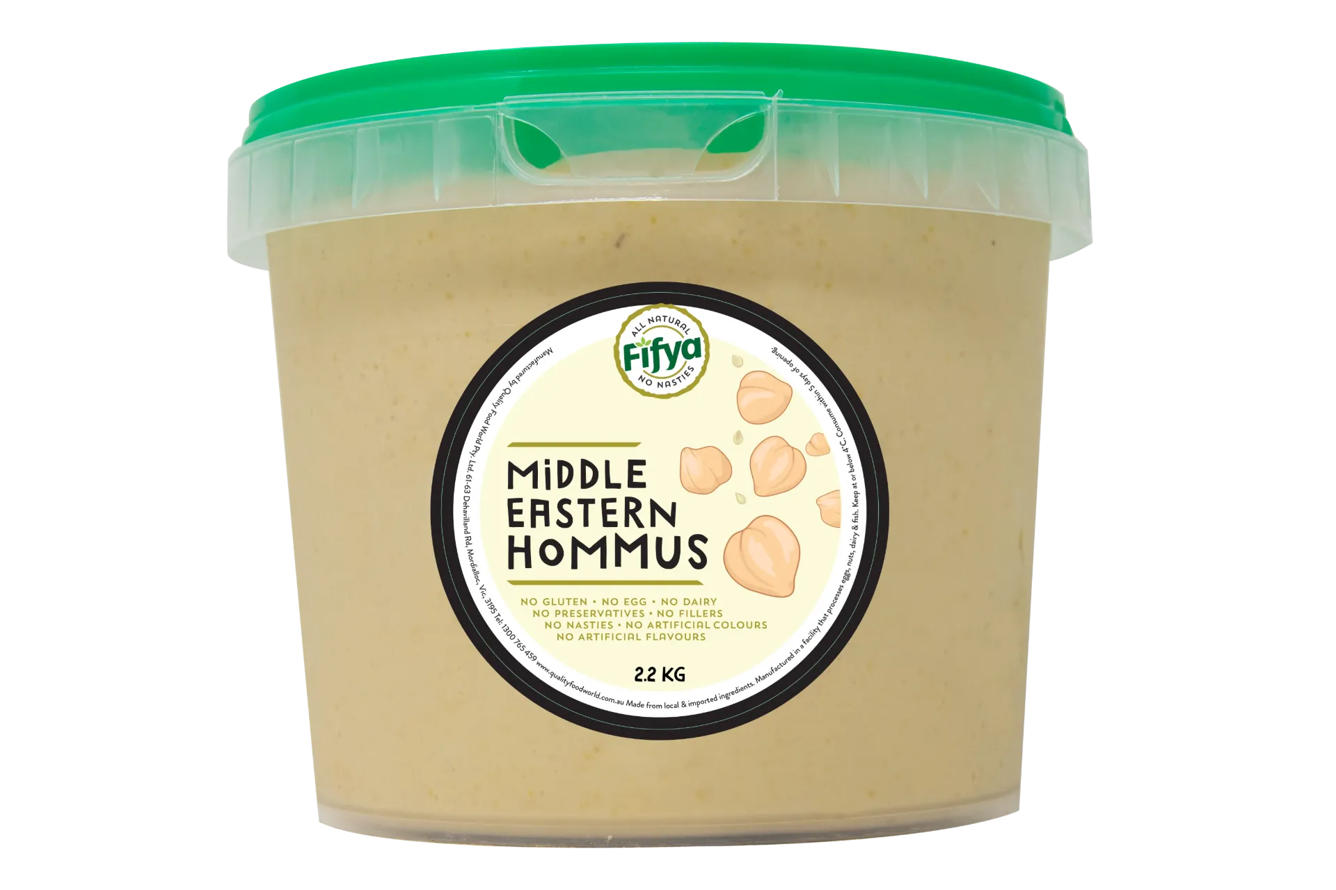 FIFYA Middle Eastern Hommus 2.2Kg