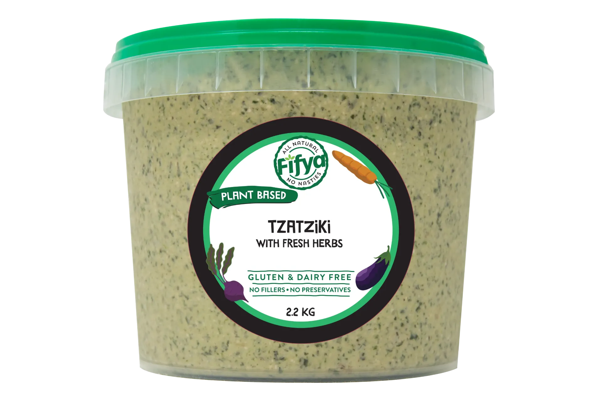 FIFYA Vegan Tzatziki 2.2Kg