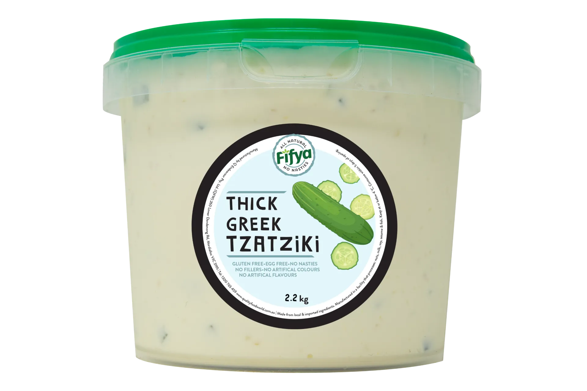 FIFYA Tzatziki Greek Style 2.2Kg