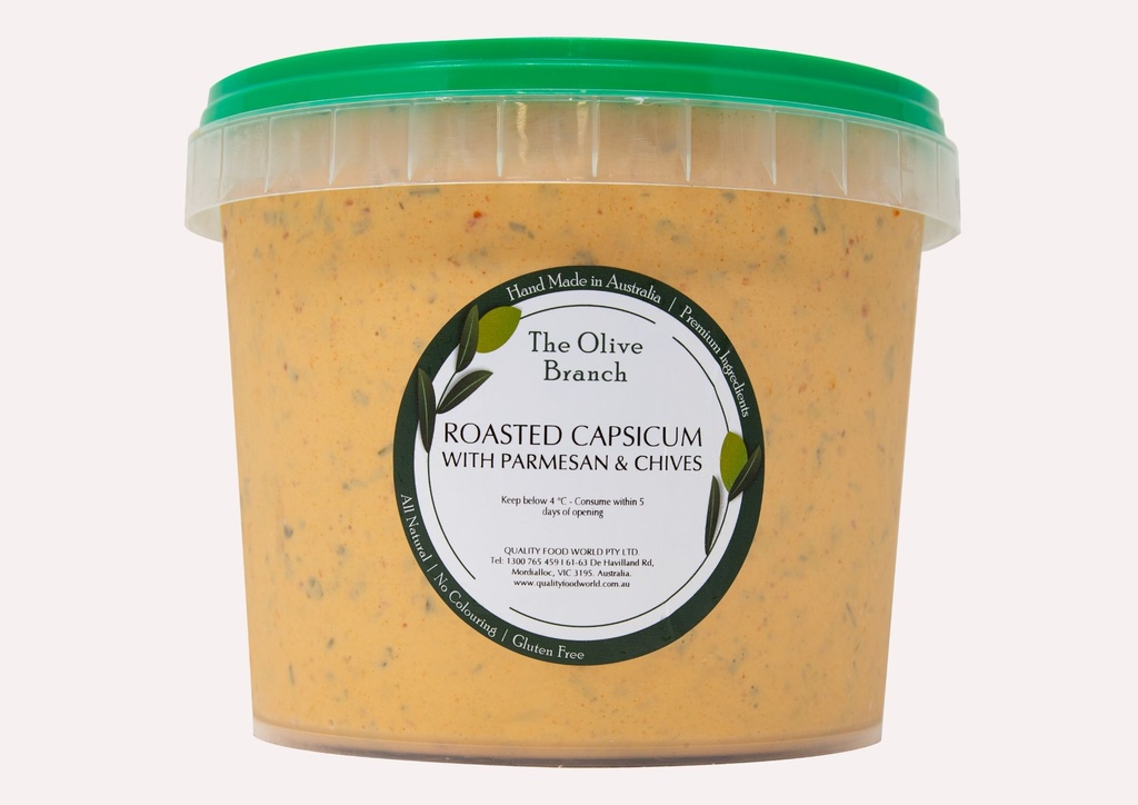 OB Dip Rstd Caps Parm Chives 2.2Kg