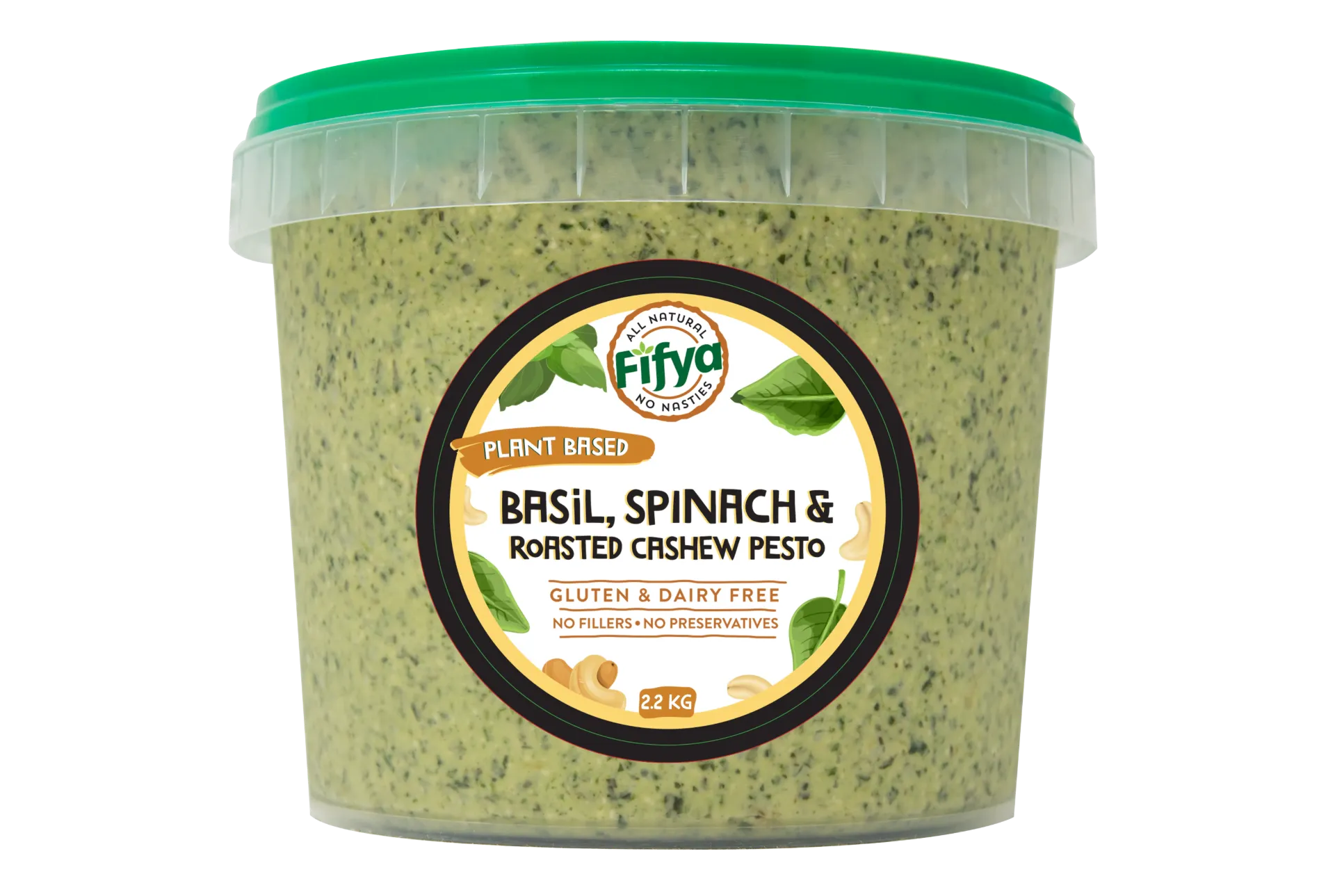 FIFYA Vegan Basil,Spinch&Cashw2.2Kg