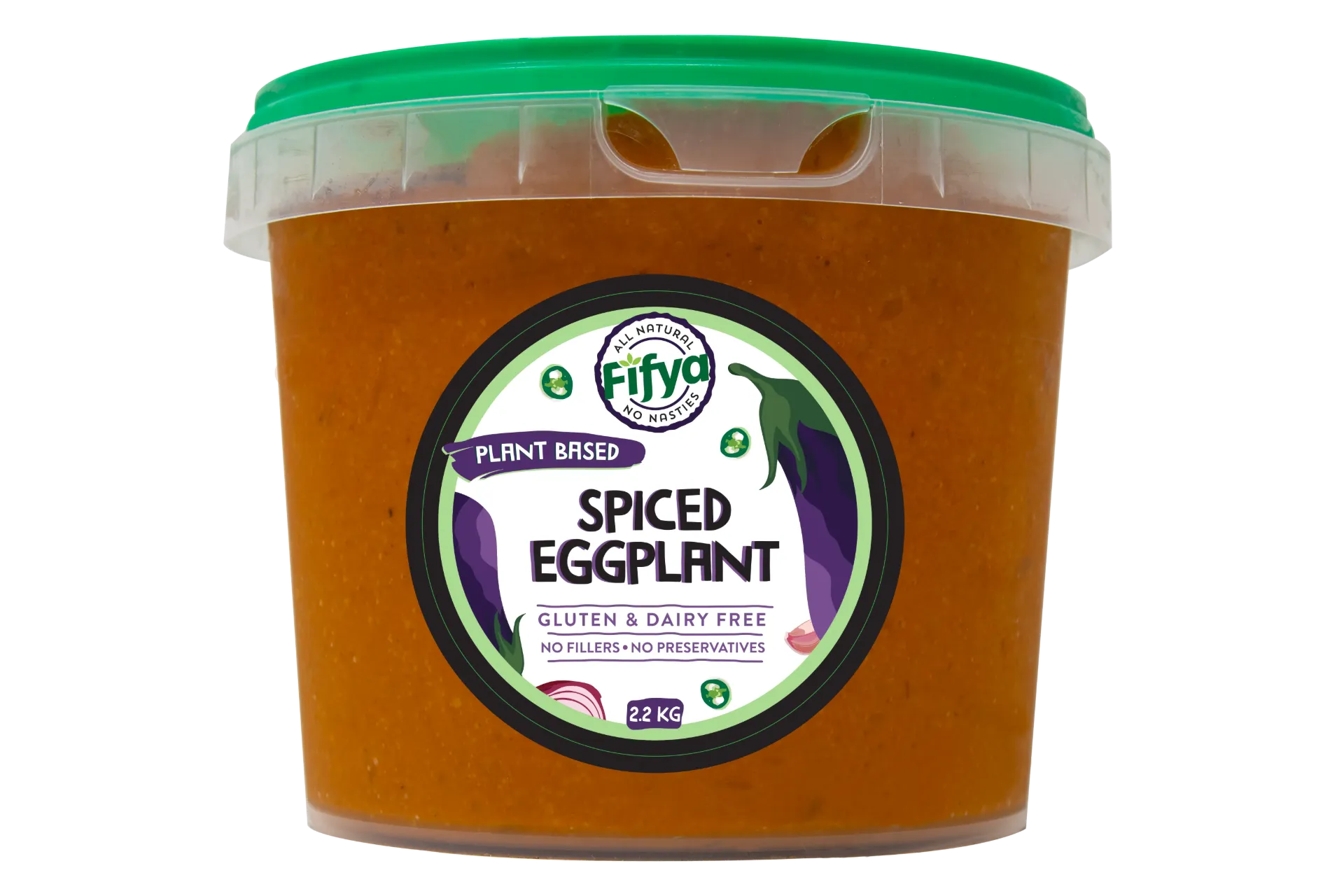 FIFYA Vegan Spiced Eggplant 2.2Kg