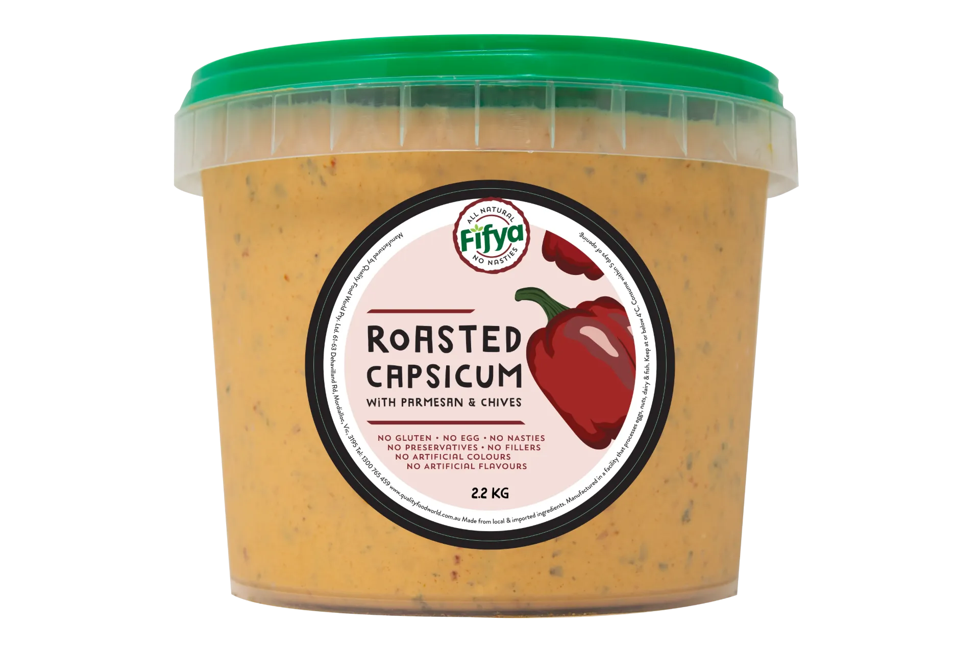 FF Rstd Caps Parmesan & Chives 2.2K