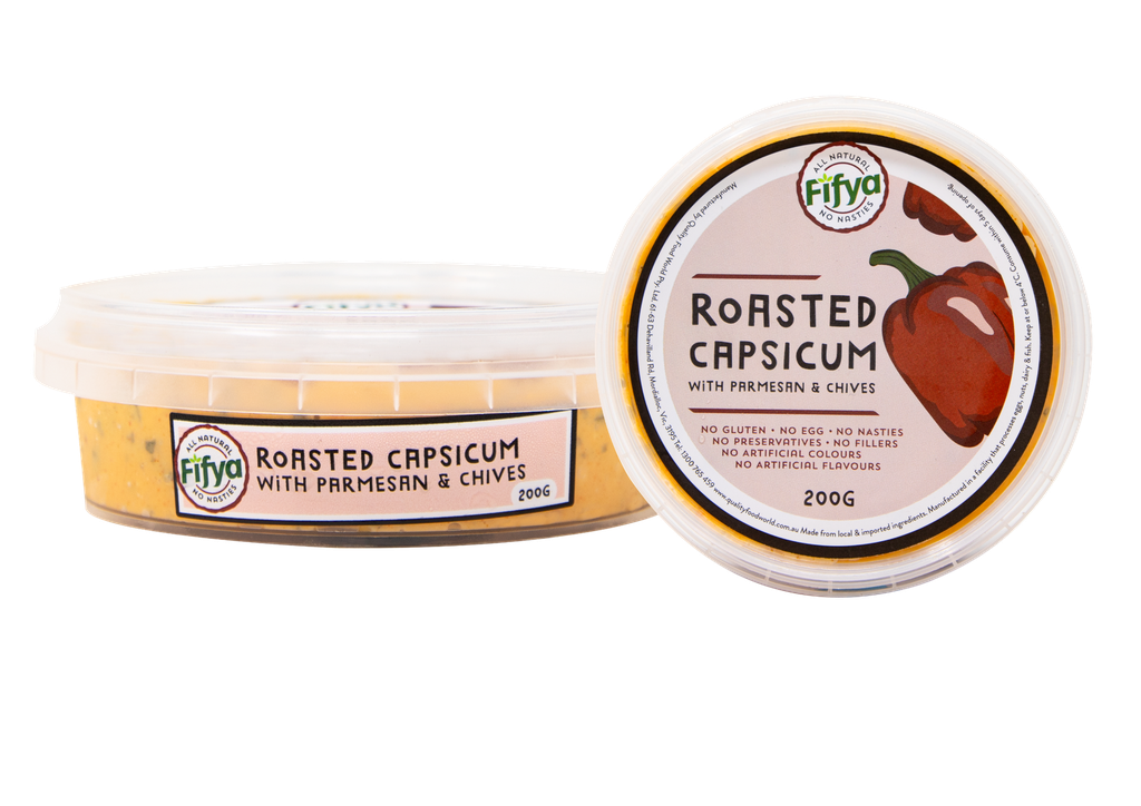 FIFYA Roasted Capsicum With Parmesan And Chives  200G
