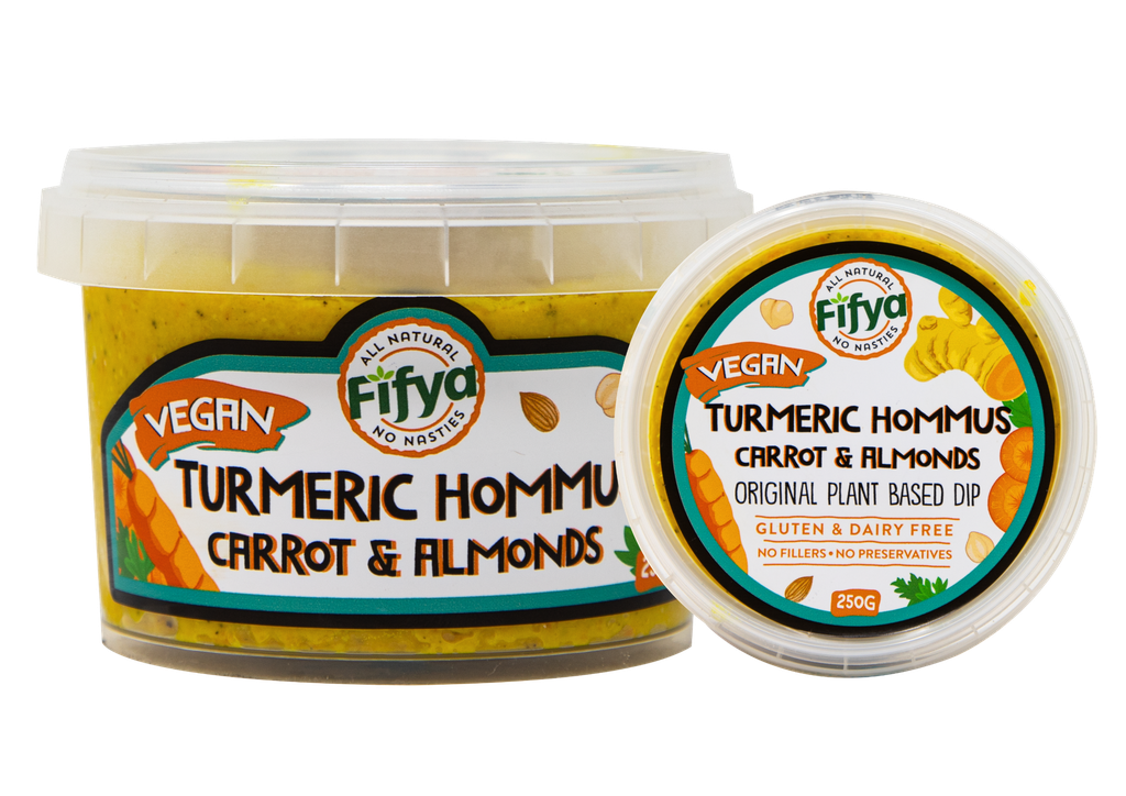 FIFYA Pb Turmeric Hommus With Carrot & Almond   250G
