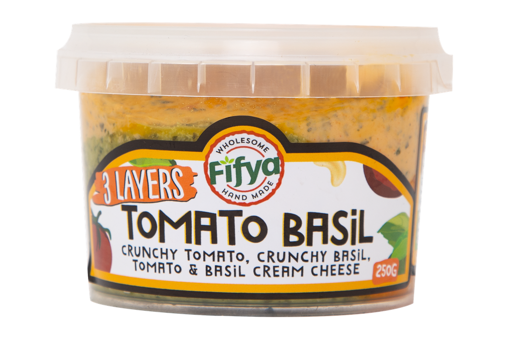 FIFYA 3 Layer Sun Dried Tomato & Basil Dip  250G