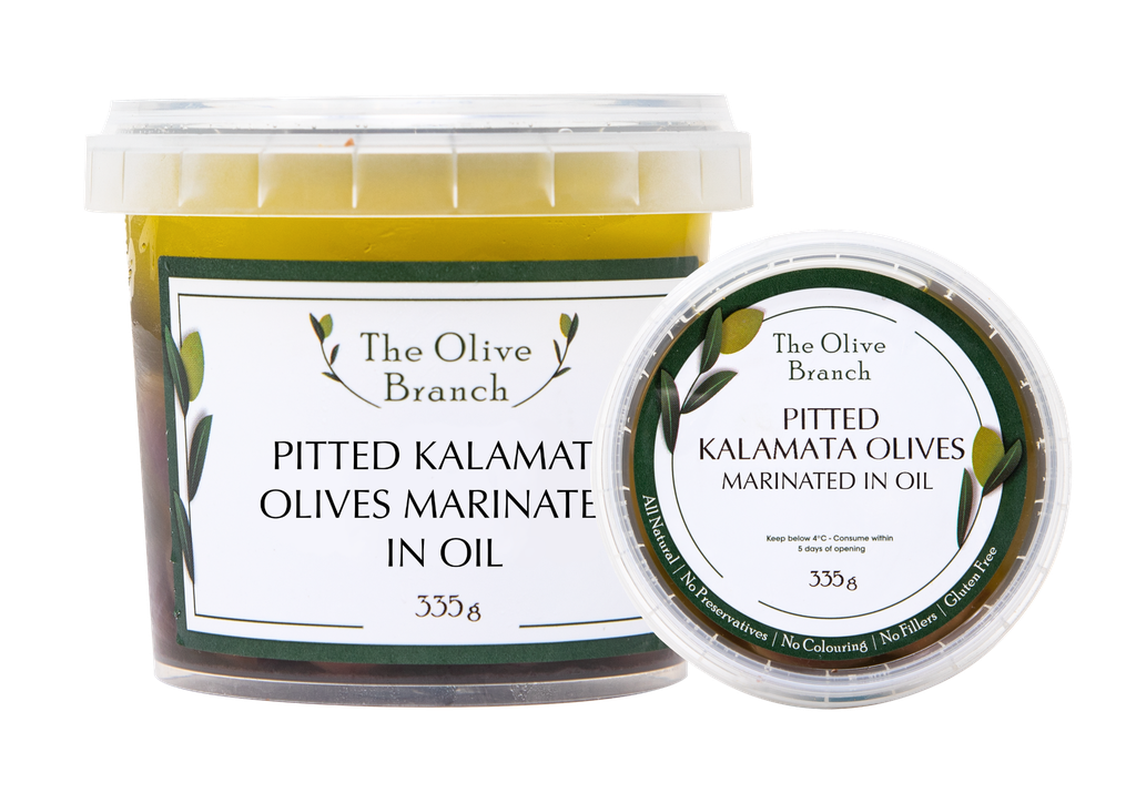 OB Pitted Kalamata Olives Marinated In Oil   335G