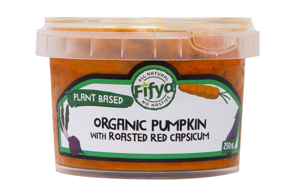 FIFYA Pb Organic Pumpkin With Roasted Capsicum 250G